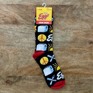 5/$20 NEW Adult Eggo Waffles Socks